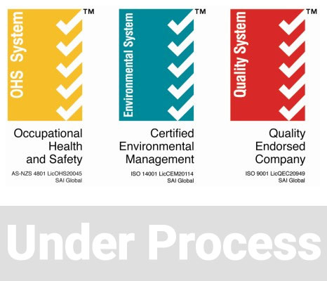 Innovative Piling Quality, OH&S, Environment Management accreditations